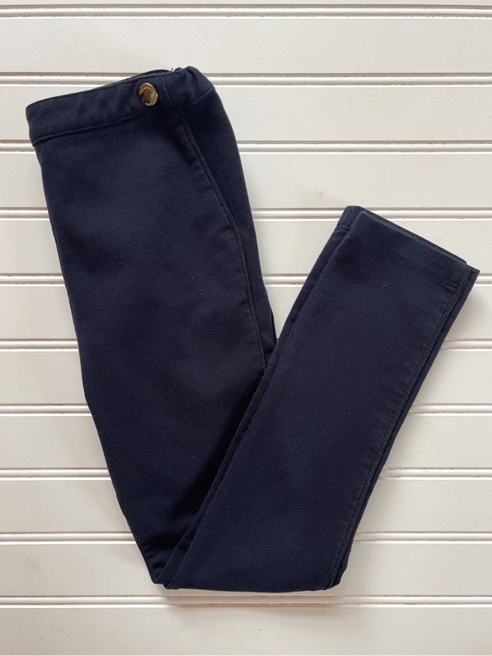 JACADI PARIS VGUC True Navy Equestrian Style Ponte Knit Pants